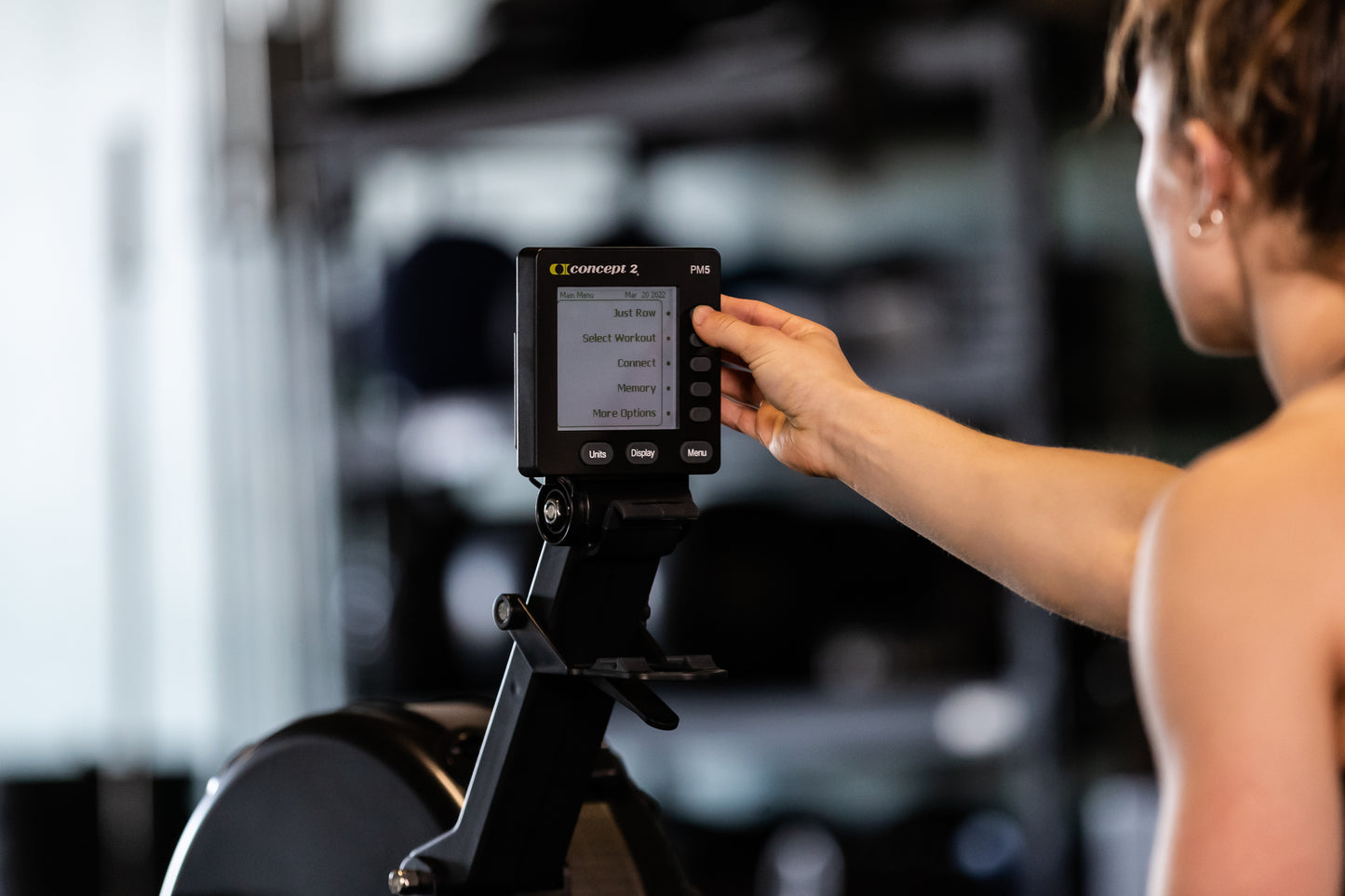 Concept2 RowErg with PM5 monitor
